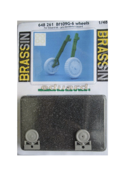 Eduard Brassin 1/48 Messerschmitt Bf 109G-6 wheels