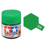 Tamiya X25 10ml Gloss Acrylic Paint: Clear Green