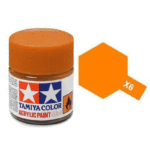 Tamiya X6 10ml Gloss Acrylic Paint: Orange