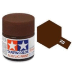 Tamiya X9 10ml Gloss Acrylic Paint: Brown