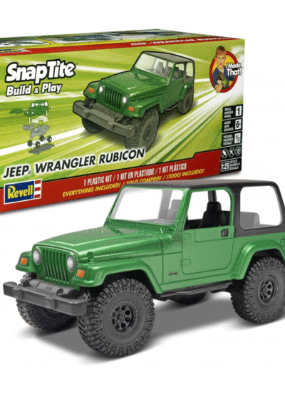 Revell Build and Play Snap Construction Jeep Wrangler Rubicon