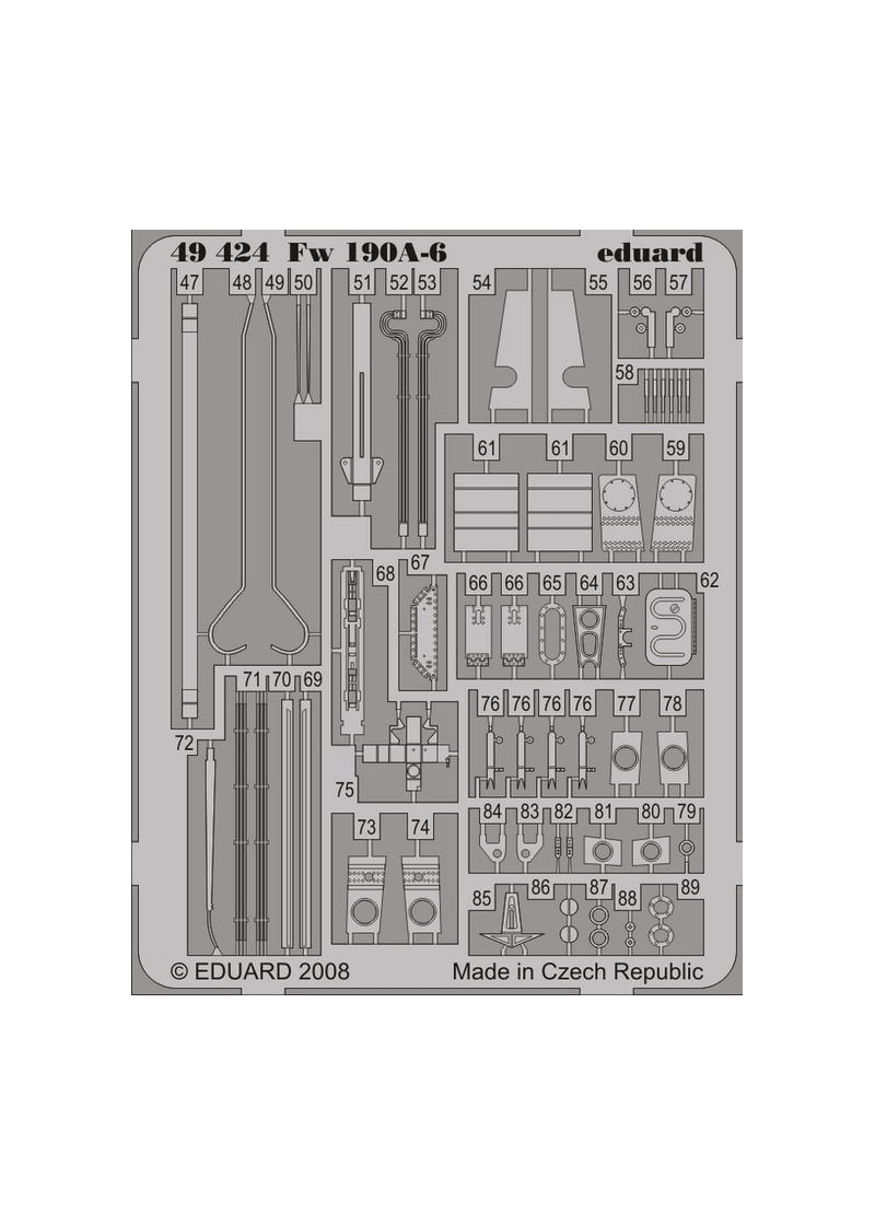 Eduard Fw 190A-6 S. A. 1/48