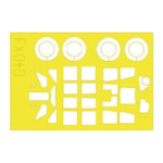 Eduard 1/48 Mask for The Hasegawa A6m5 Zero Kit