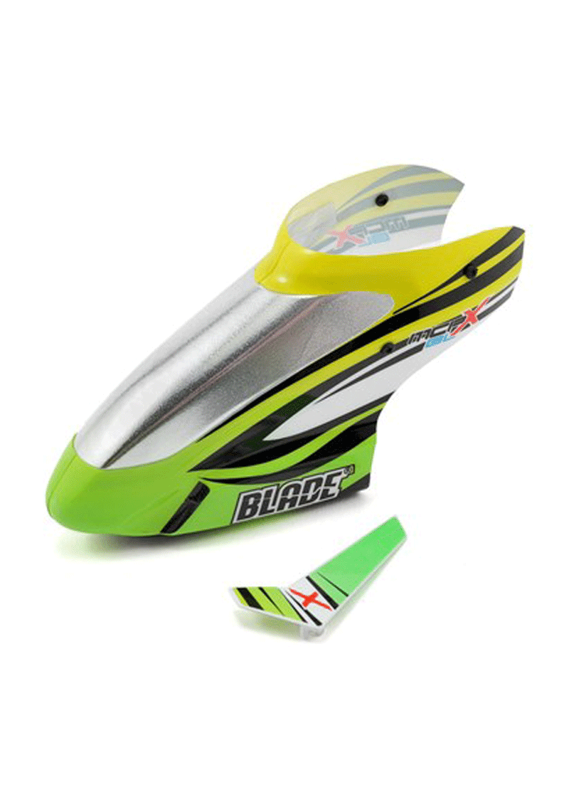 Blade Helis Canopy (Green) (mCP X BL)