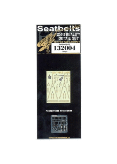 HGW Models Set for two aircraft Seatbelt for Spitfire Mk.IX