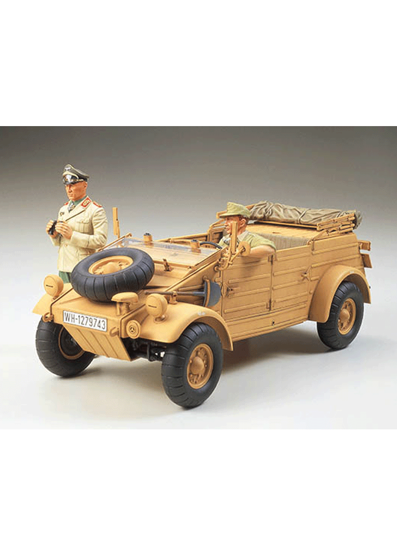Tamiya 1/16 German Kubelwagen Type82 - Africa Corps
