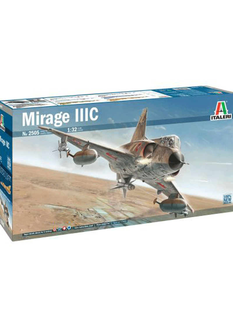 Italeri 1:32 Dassault Mirage IIIC
