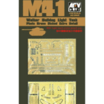 AFV Club 1/35 Photo Brass Etched Extra Detail for US M41 Walker Bulldog