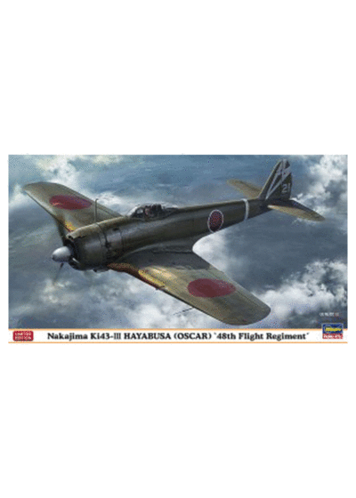 Hasegawa Nakajima Ki43-III HAYABUSA (OSCAR) “48th Flight Regiment”