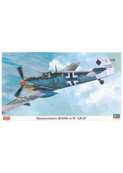 Hasegawa 1/48 Messerschmitt BF109 G-6W Graf