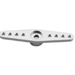 Futaba Metal Servo Arm 1" Double Silver