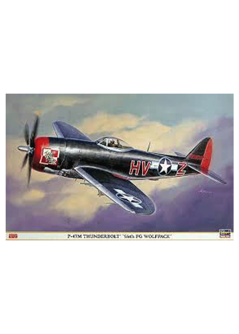 Hasegawa P-47M Thunderbolt '56th FG Wolfpack'