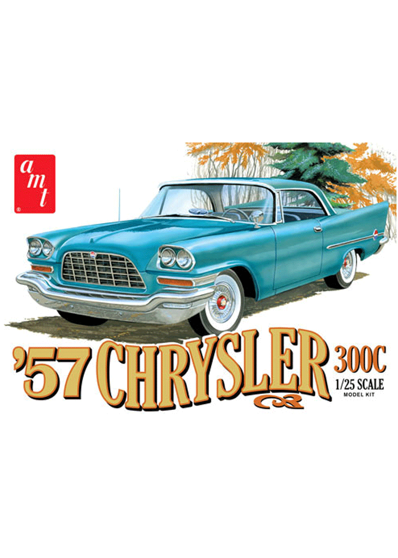 AMT 1957 Chrysler 300 1:25 Scale