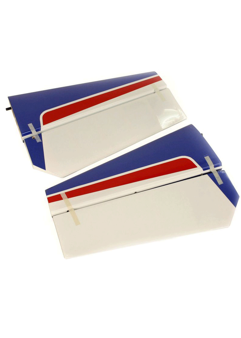 Hangar 9 Stabilizer Set with Elevator: 27% Extra 260 (HAN2754)