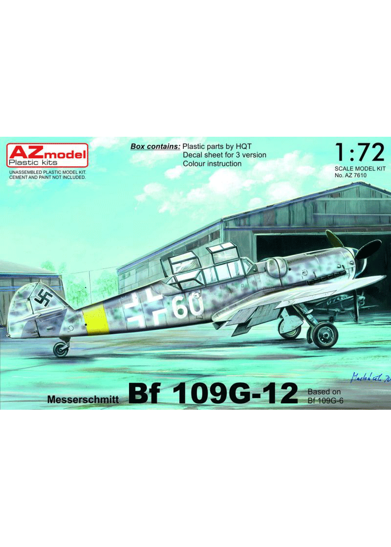 AZ Models Messerschmitt Bf-109G-12 "Two-seater"