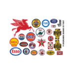 Gofer Racing Diorama Signs (1/25 or 1/24)