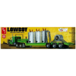 AMT Lowboy Drop Deck Trailer Model Kit - 7591