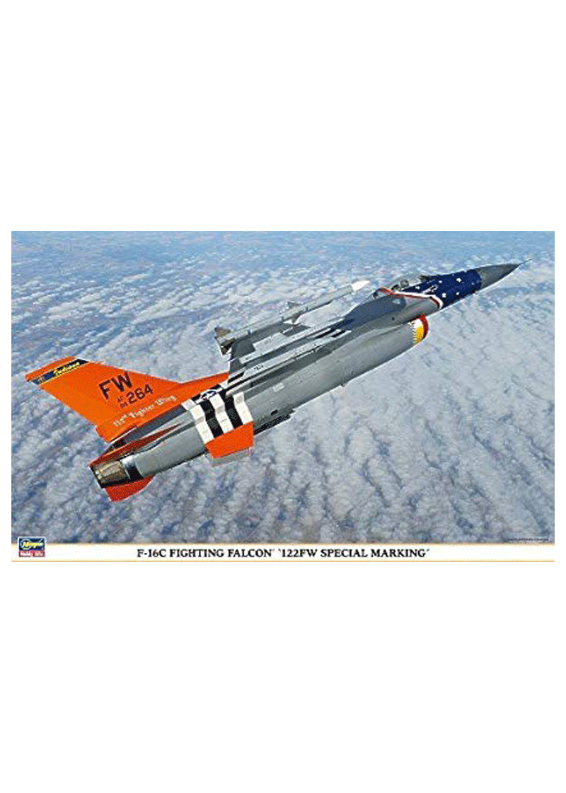 Hasegawa 132 F16c Fighting Falcon 122fw Special Marking