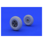Eduard Brassin 1/48 Supermarine Spitfire Wheels - 4 Spoke w/Pattern