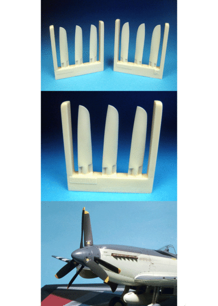 Barracuda Seafire FR. 47 Contra Prop Blades