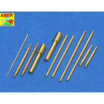 Aber Armament For German fighter Fw-190 A2-A6 1/48 2XMG17, 2XMGFF, 4XMG151, 1XPitot Tube