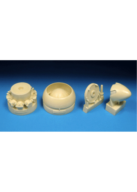 Barracuda Sea Fury Engine Front and Spinner Set