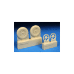 Barracuda Fw 190A-1 thru A-5 Mainwheels 1/48 Scale