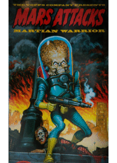 Moebius The Topps Company Presents Mars Attacks Martian Warrior