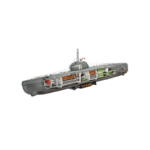 Revell 05078 1/144 U-Boat Type XXI with Interior