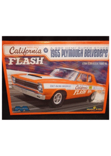 Moebius 1221 -- "California Flash" Butch Leal's 1965 Plymouth Belvedere