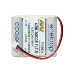 Eneloop 4/BK-3MCCE FLT-S 4.8V 2Ah AA Flat Battery Pack with CE-S Type Connector