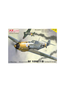 AZ Models Messerschmitt Bf-109E-7/B 'Schlacht Emils' new tool in 2021