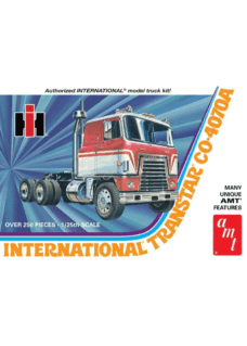 AMT 1203 International CO-4070A Tractor Plastic Model Kit