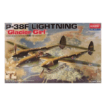 Academy 12208 1/48 P38F Glacier Girl Plastic Model Kit