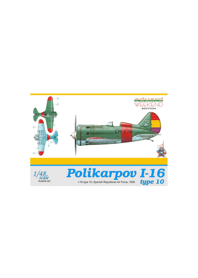Eduard I-16 type 10 1/48