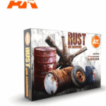 AK Interactive AK11605 Rust 3rd Generation Acrylic Paint Set