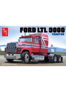 AMT 1238 1/24 Ford LTL 9000 Semi Tractor Plastic Model Kit