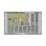 Eduard Bf 109K seatbelts