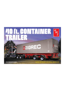 AMT 1196 1/24 40ft Container Trailer