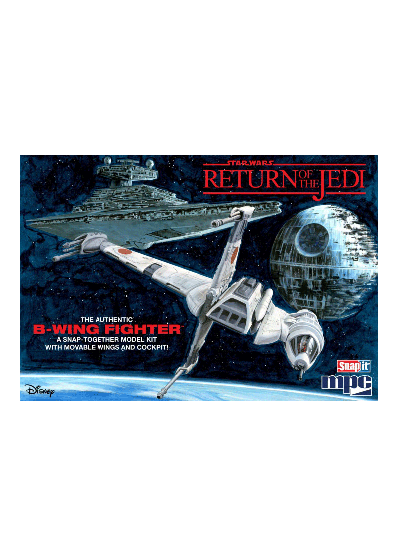 MPC 949 1/144 Star Wars Return of the Jedi B-Wing Fighter (Snap)