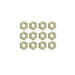 Sullivan S490 4-40 Steel Hex Nuts (12)