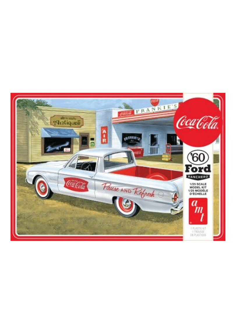 AMT Models AMT1189 1960 Ford Ranchero W/Coke Chest