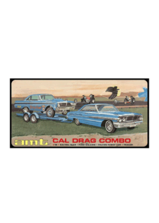 AMT 1223 1/25 1964 Ford Galaxie Falcon Funny Car Trailer Combo