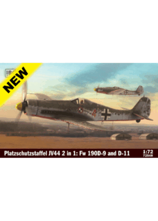 IBG Models 1/72 – Platzschutzstaffel JV44 2 in 1: Fw 190D-9 and D-11
