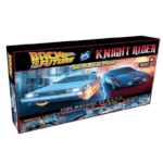 Scalextric C1431S Back to the Future vs Knight Rider Slot Car Set