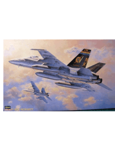 Hasegawa 1/48 US Navy F-18c Hornet Jet Fighter