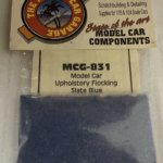 Model Car Garage Slate Blue short fiber Interior/Carpet Flocking