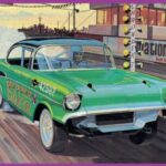 AMT 1360 1/25 1957 Chevy Bel Air Pepper Shaker Silent Box