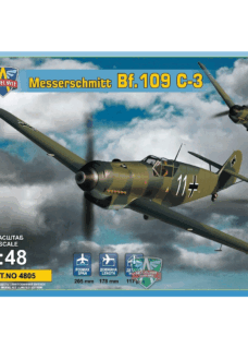 ModelSvit 4805 1/48 Messershmitt Bf.109 C-3 Plastic Model Kit
