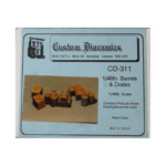 Custom Dioramics | No. CD-311 | 1:48 Barrels & Crates